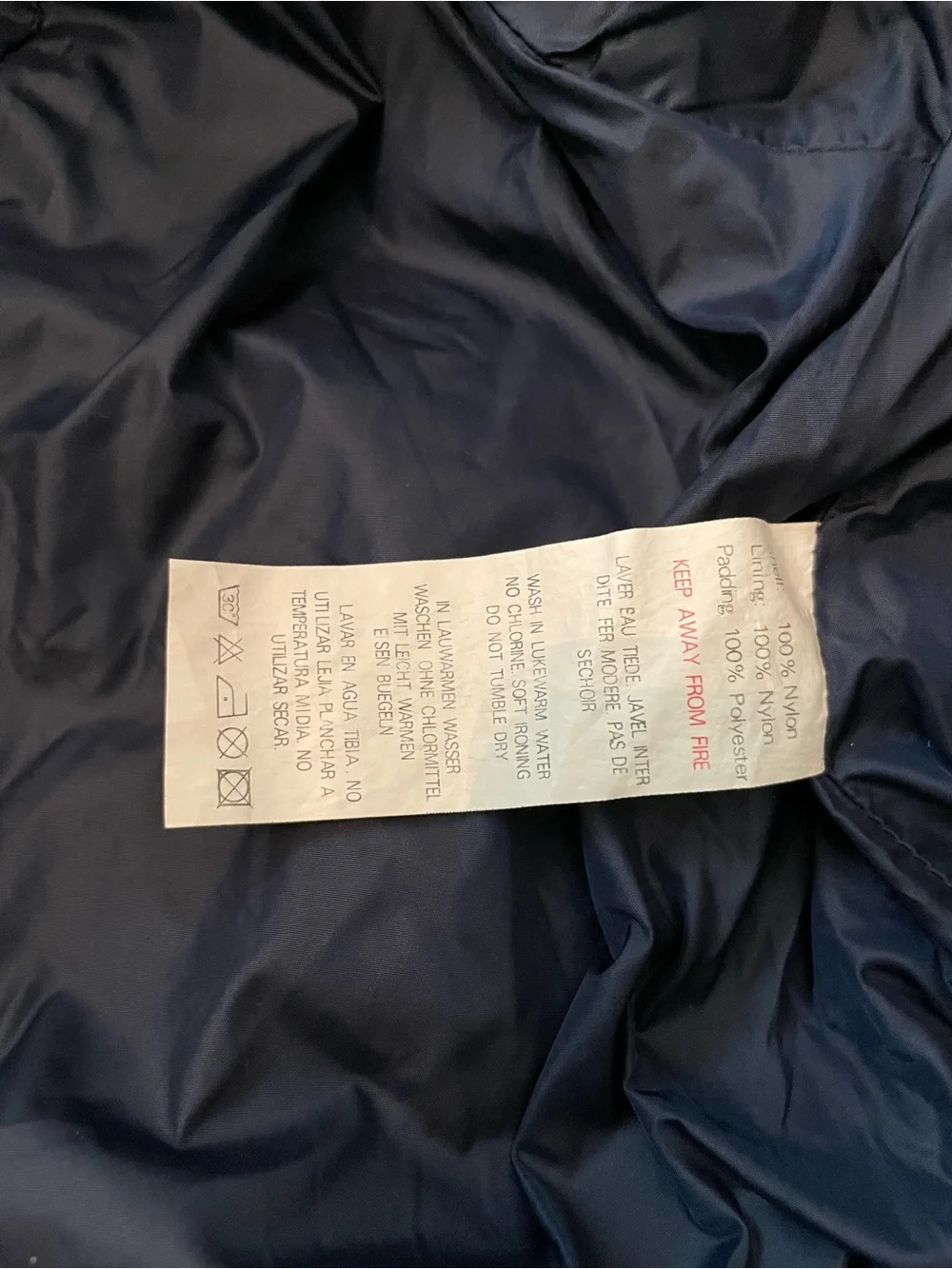 Petit Bateau Navy Puffer Snowsuit